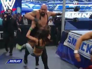 Big Show Knocks Out AJ Lee