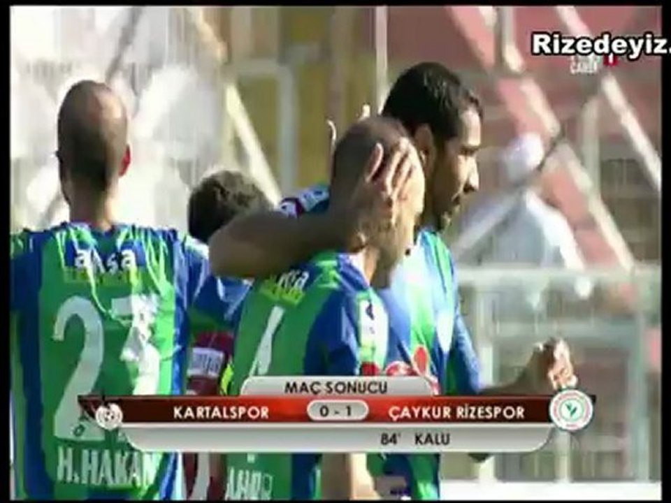 Kartal:0 - Rizespor:1