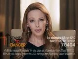 Kylie Minogue - Stand Up To Cancer message - 10.2012