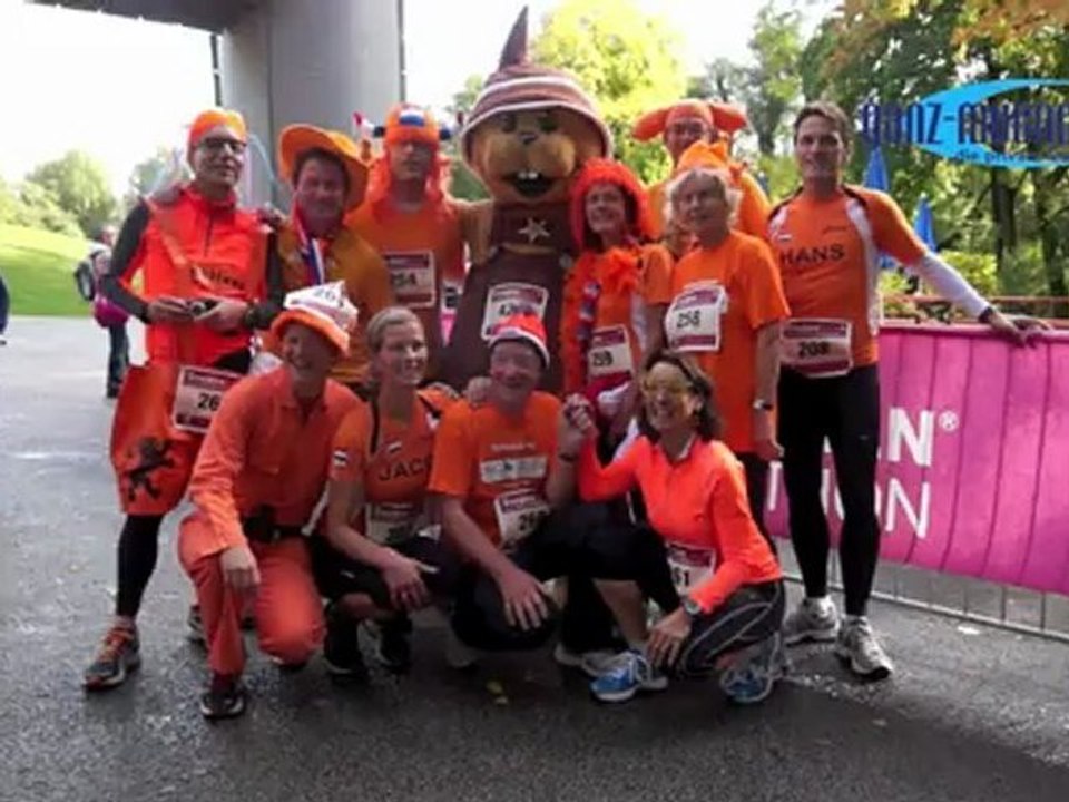 3. Münchner Trachtenlauf am 13.10.2012 im Vorfeld des München Marathons