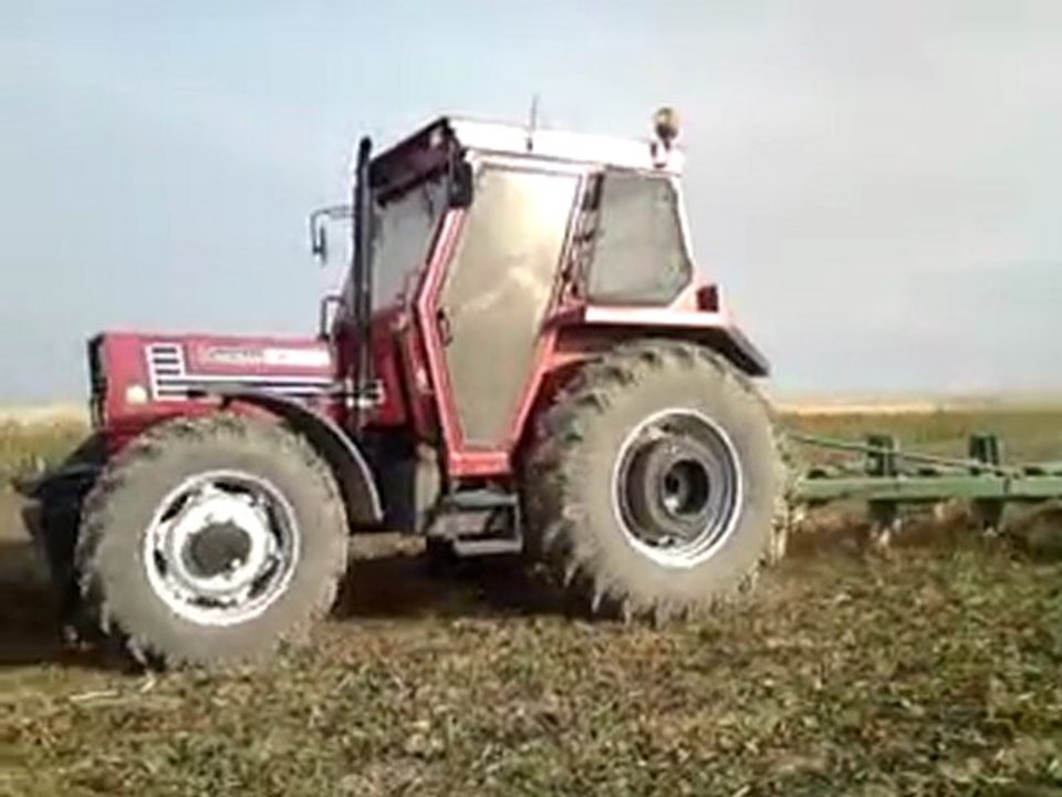 TÜMOSAN 90.80 DT ALPLER 5 12" TAM OTOMATİK PULLUKLA PANCAR YERİ SÜRÜMÜNDE [2012]...!!!