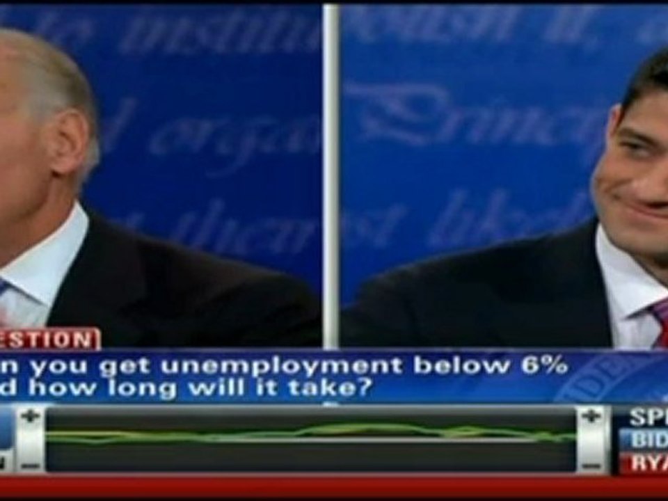 Le débat des vice président américains Biden vs Ryan 1-3