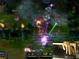 Bischu au clavier avec Katarina - League of legends
