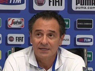Prandelli: "Più tranquillo dopo ieri, ma con la Danimarca sarà dura"