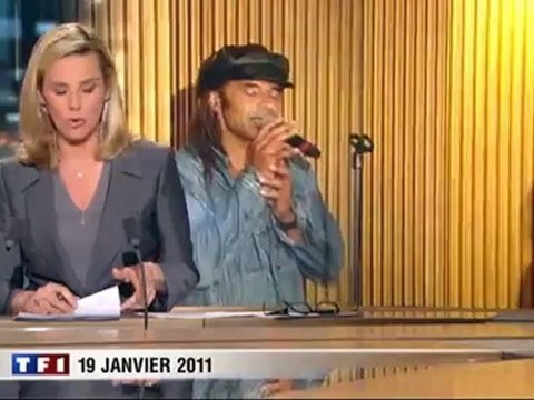 Mylene Farmer - journal télévisé - tf1 - titres du 19 janvier palmarès