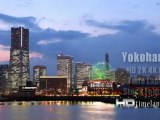 Yokohama, Japan - HD 2K 4K 8K Video Time Lapse Stock Footage Royalty-Free
