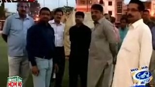 MQM RC visit Jinnah ground & monitors the arrangment of 14 Oct MQM 