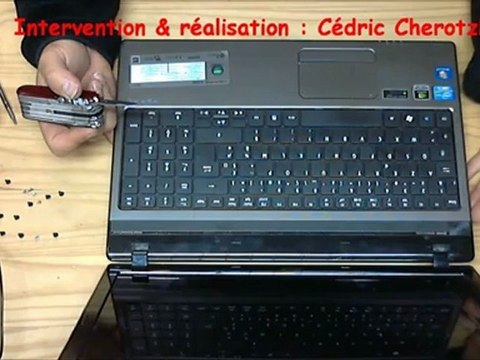 Acer Aspire 5750G-2434G50 nettoyage ventilateur partie 1 sur 6