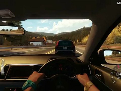 Forza Horizon Demo - Cruising in Mitsubishi Lancer Evo X