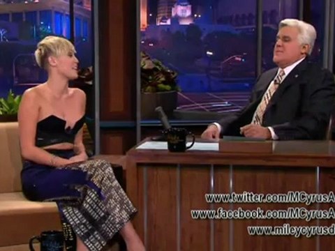 Miley Cyrus Preview - The Tonight Show with Jay Leno