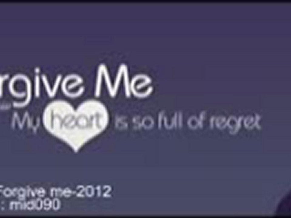 Maher Zain  Forgive Me  2012