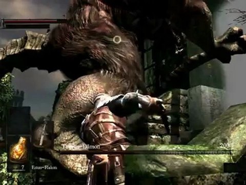 Let's Play Dark Souls [BLIND] (German) Part 11 - Taurus Dämon mit Bug