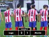 Liga Adelante  Lugo 2 Murcia  1