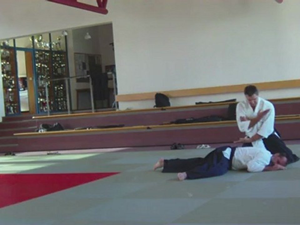 Gyaku-hanmi katate-dori Nikyo Ura