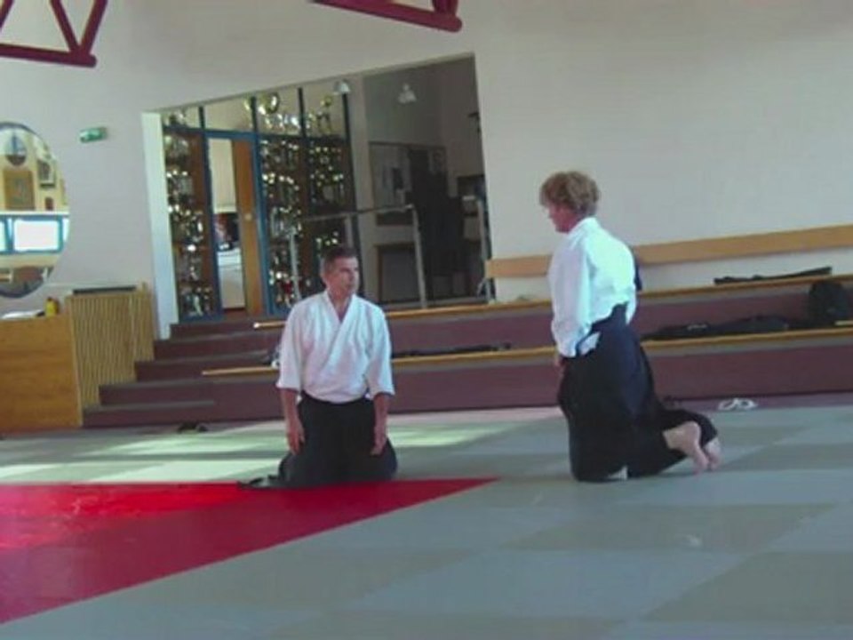 Suwari-Waza Shomen-Uchi Irimi nage Ura