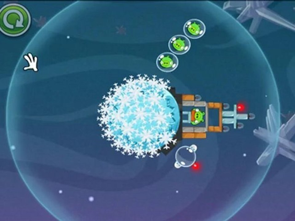 Retro plays Angry Birds Space (PC) Part 15