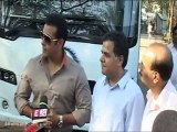 Salman Khan Flags off Bigg Boss Tour Bus