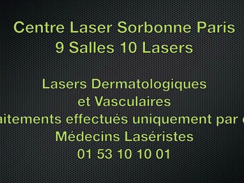 Vidéo Visite du Centre Laser Sorbonne Paris