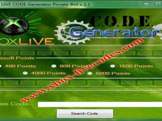 Free Xbox Live Gold Membership Code Generator v3.1