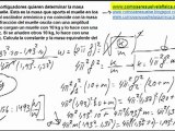Fisica movimiento oscilatorio calcular constante y masa del muelle