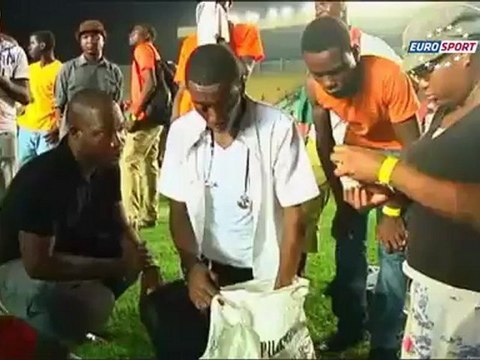 Senegal - Fildişi Sahili maçında olay