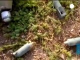 Syria air force using cluster bombs on rebel held areas,...