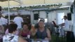 FTI Berlin Kreuzfahrten Biergarten beim Essen und beim Bier trinken Hubert und Matthias Die Fellas Mittelmeer Nordland rotes Meer