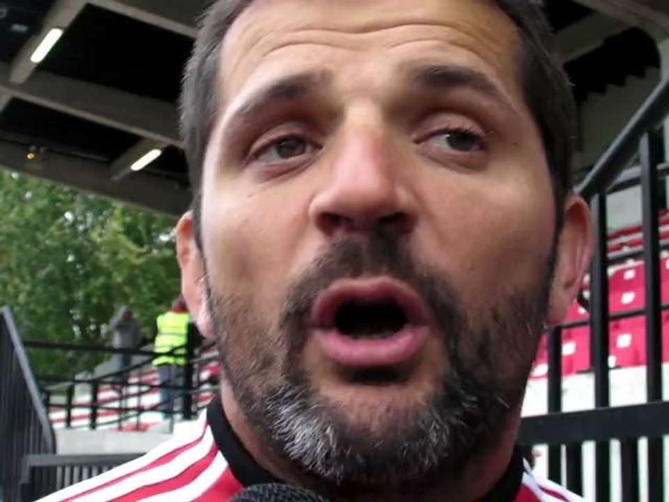 Rugby Pro D2 - Frederic Garcia après USO - Dax