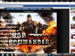 War Commander Hack - FREE Download - October 2012 Update