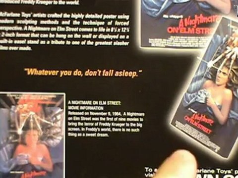 Collectible Spot - McFarlane 3D Movie Poster: a Nightmare on Elmstreet