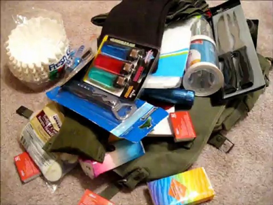 Vehicle Bug Out Bag SHTF Survival Gear