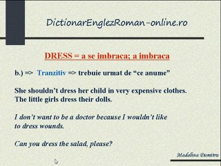 Wear - Dress - Put on