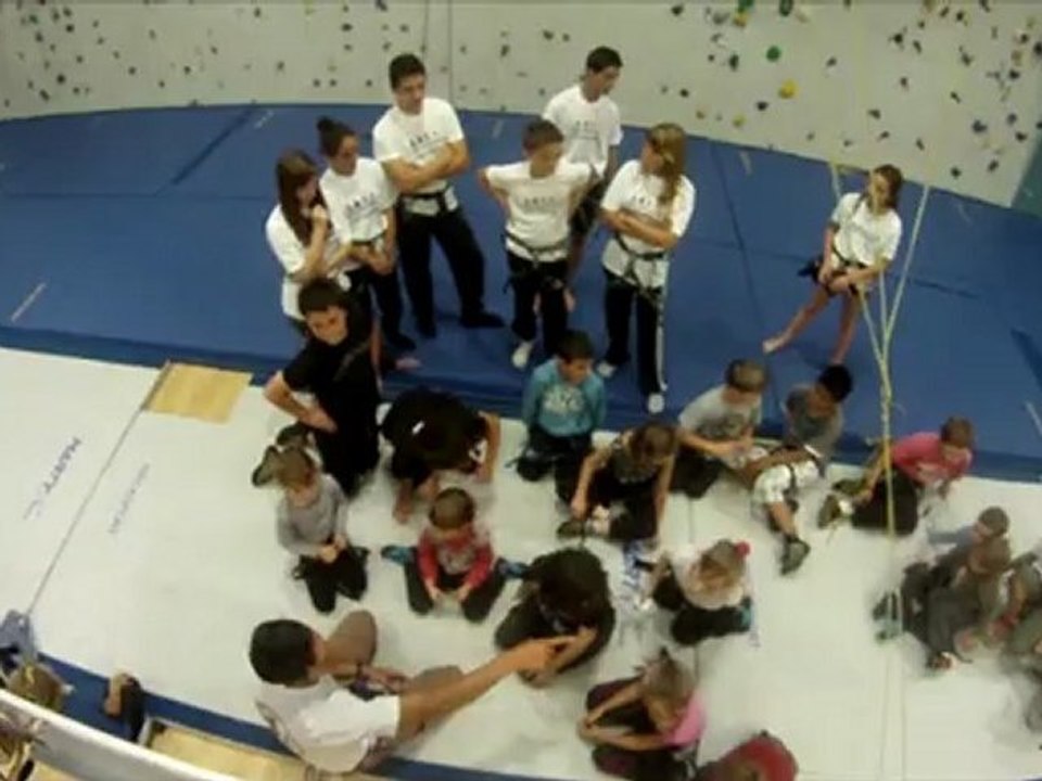 Escalade des jeunes