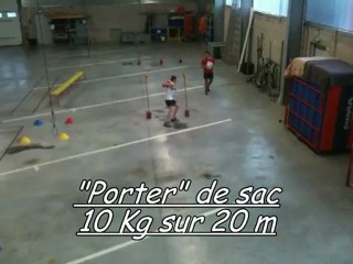 Test JSP - Parcours endurance musculaire