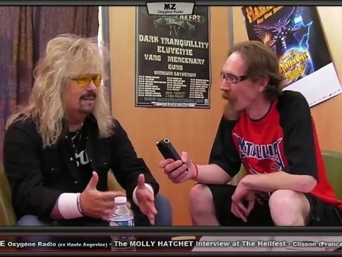 Metal Zone O.R - The MOLLY HATCHET Interview at the Hellfest 2012