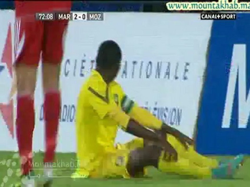المغرب ضد الموزمبيق الشوط الثاني