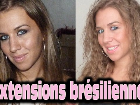 Coiffure : Extensions à clips cheveux brésiliens