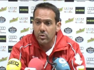 Etxeberria entrenador UDS previa al partido de ALCALA