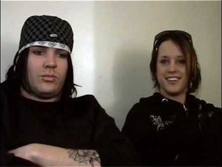 Sonic Syndicate 2008 interview - Robin Sjunnesson and Karin Axelsson (part 2)