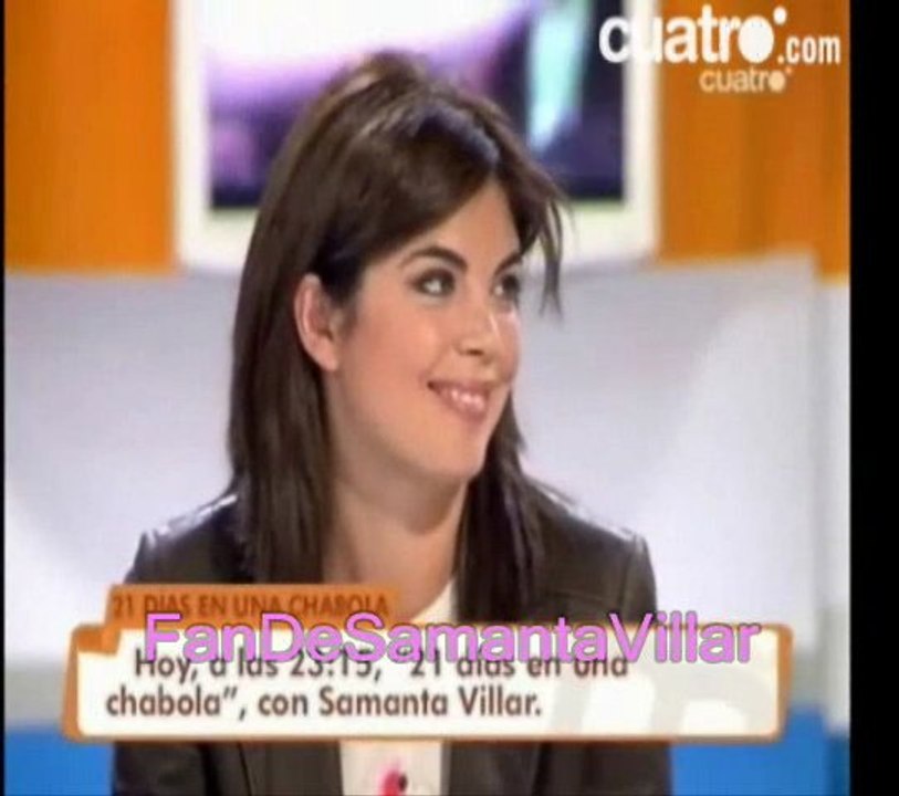 '21 días en una chabola' Samanta Villar 24/04/2009