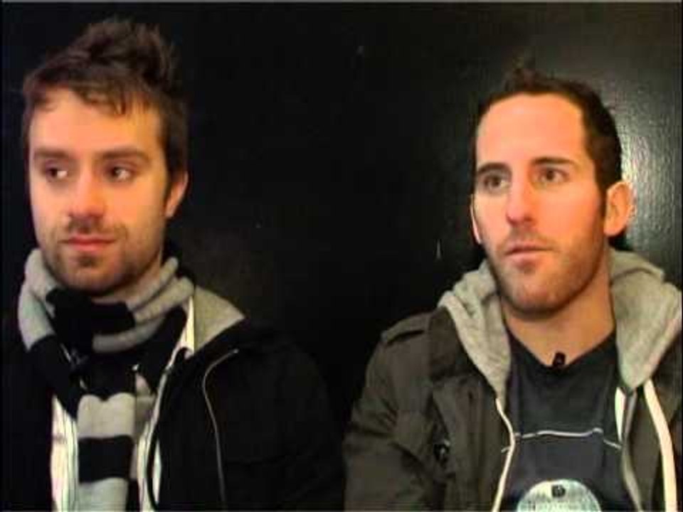 Simple Plan 2008 interview - Sebastien Lefebvre and Chuck Comeau (part 2)