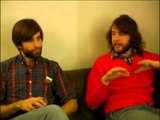 Shout Out Louds 2007 interview - Adam Olenius and Ted Malmros (part 2)