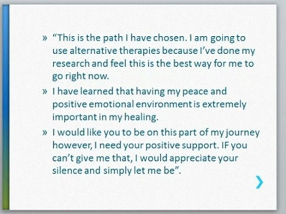 Breast Cancer Support - Find out how the RIGHT support can save your life!