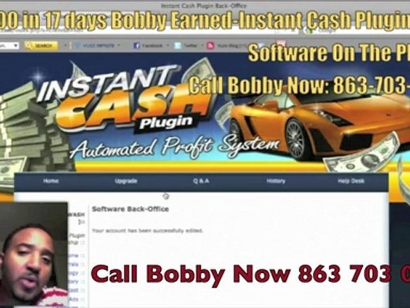 ICP Micro - Instant Cash Plugin - Bobby Earned 14 Thousand in 17 days