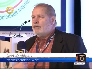 Presentan ante la SIP informe sobre la libertad de prensa en Venezuela