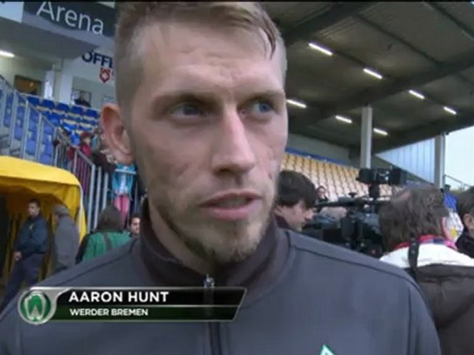 Aaron Hunt: ''Waren schon auf dem richtigen Weg''