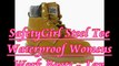 SafetyGirl Steel Toe Waterproof Womens Work Boots - Tan - best price womens work boots