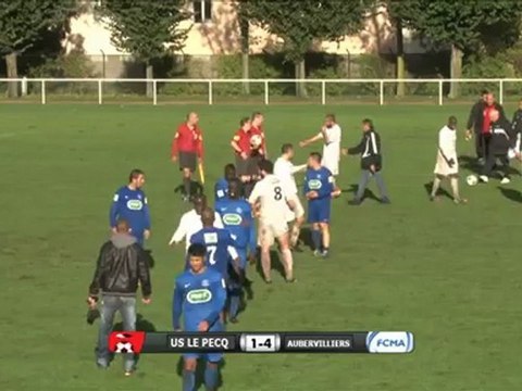 US Le Pecq 1 - 4 FCM Aubervilliers (13/10/2012)