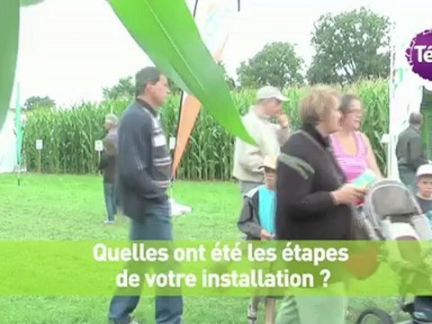 11 octobre 2012 - Festival de la Terre : la chambre d'agriculture de la Manche accompagne les jeunes agriculteurs