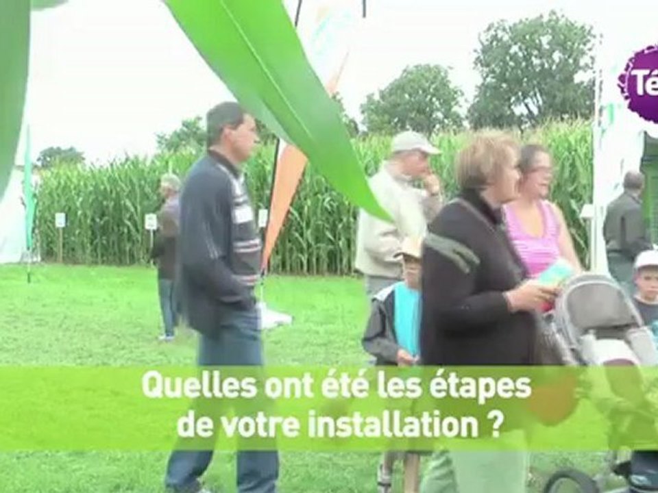 11 octobre 2012 - Festival de la Terre : la chambre d'agriculture de la Manche accompagne les jeunes agriculteurs